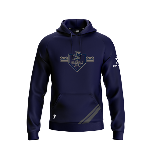 [FOLHSMNV-YXS-LOGO3] Decker Summit Hoodie (Youth XS, Navy, Logo 3)