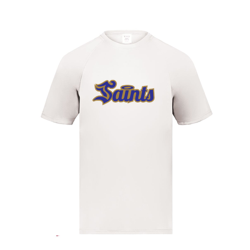 [2790.005.S-LOGO2] Men's Smooth Sport T-Shirt (Adult S, White, Logo 2)