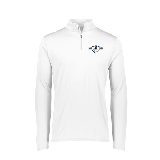 [FTLQFLWH-FAXS-LOGO3] Decker Women's Flex-Lite 1/4 Zip Shirt (Female Adult XS, White, Logo 3)
