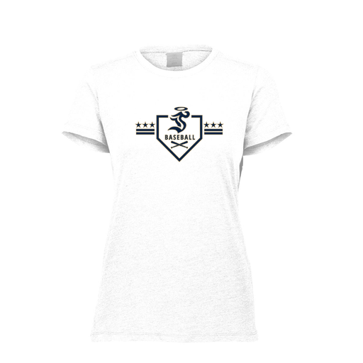 [FTSCUBWH-FAXS-LOGO3] Decker Women's Tri-Blend T-Shirt - Short Sleeve (Female Adult XS, White, Logo 3)