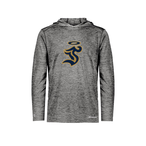 [FOLHCGBK-AS-LOGO1] Decker Men's Charge Hoodie (Adult S, Black, Logo 1)
