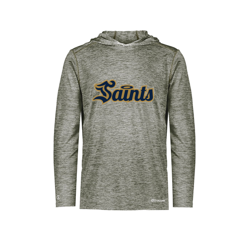 [FOLHCGGY-YS-LOGO2] Decker Youth Charge Hoodie (Youth S, Gray, Logo 2)