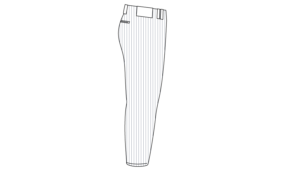 Saints- Pinstripe Pants