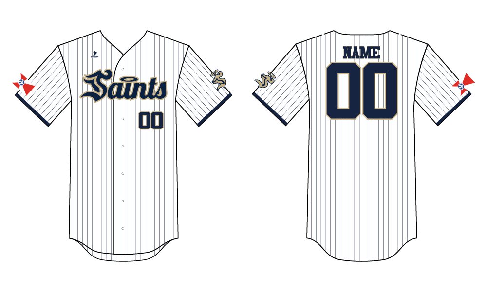 Saints- Pinstripe Jersey